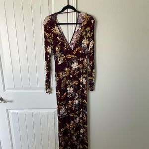 Jessica Simpson Maternity Maxi Dress Size Small